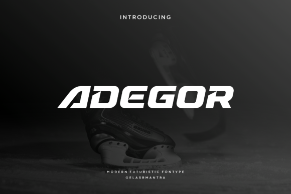 Adegor: The Dynamic Display Typeface for High-Impact Campaigns