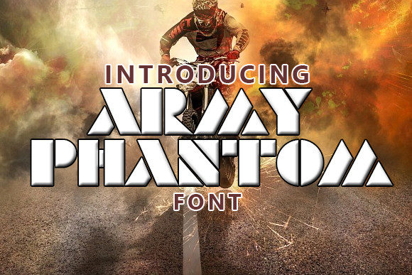 Army Phantom: The Bold Display Typeface for Modern Web Design