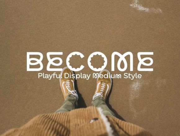 Become: The Modern Display Font for Bold Brand Identity