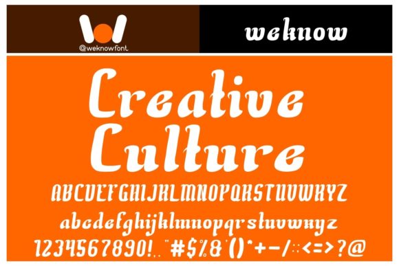 Creative Culture: The Display Typeface for Bold Web Design