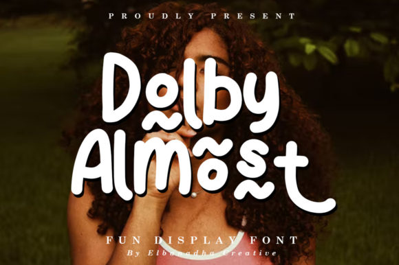 Dolby Almost: A Retro Display Typeface for Bold Digital Branding