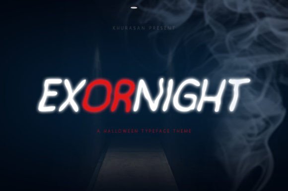 Exornight: The Display Typeface That Elevates Dark Web Experiences