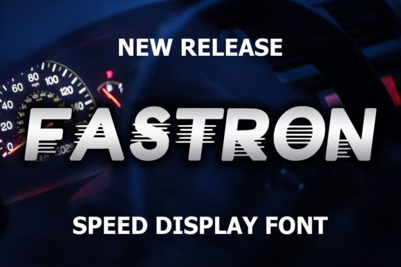 Fastron: The Bold Display Typeface for Handmade Brands