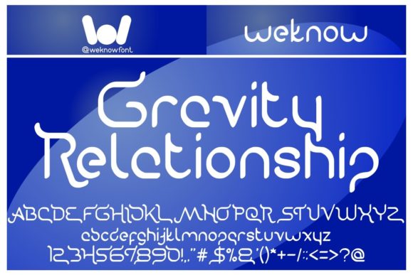 Gravity Relationship: A Display Typeface for Editorial Design