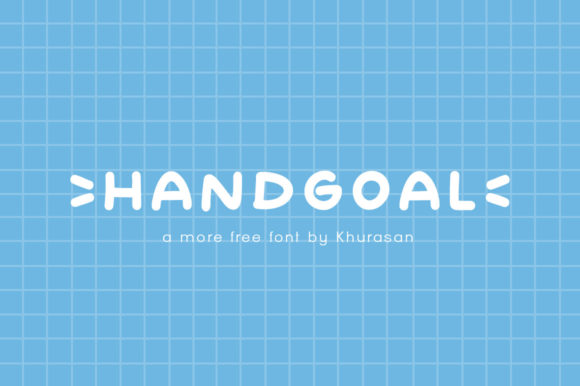 Handgoal: A Modern Display Typeface for Creative Branding Projects