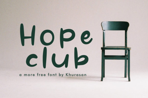 Hope Club: The Modern Display Typeface for Scroll-Stopping Campaigns