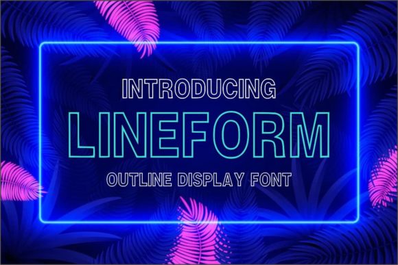 Lineform: The Bold Typeface That Elevates Campaign Visuals