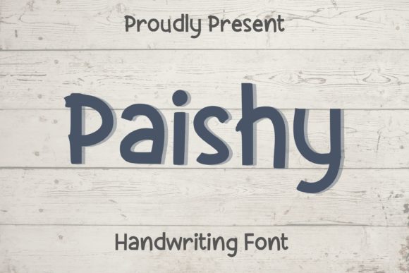 Paishy: The Bold Display Typeface for Modern Web Design