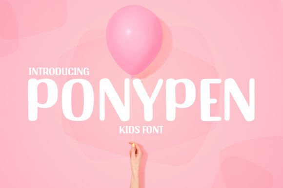 Ponypen: The Playful Typeface That Transforms Small Business Branding