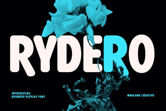 Rydero: The Trendy Display Typeface for Handmade Brands