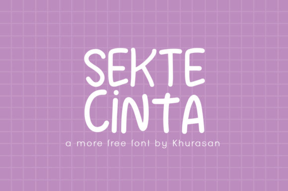 Sekte Cinta: A Modern Display Typeface for Digital Branding