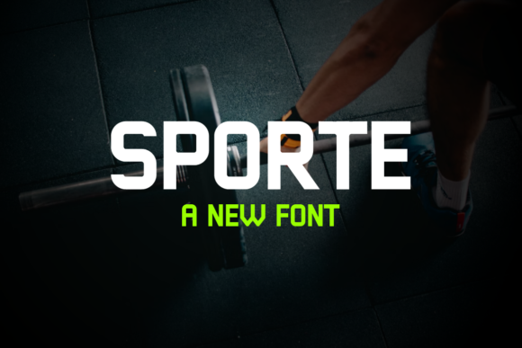 Sporte: The Geometric Display Typeface That Powers Campaign Visuals