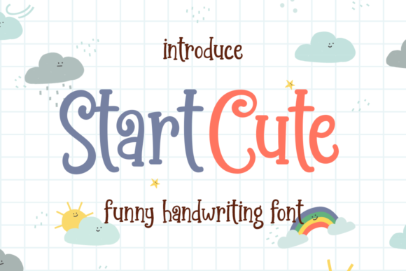 Start Cute: The Perfect Display Typeface for Handmade Creators