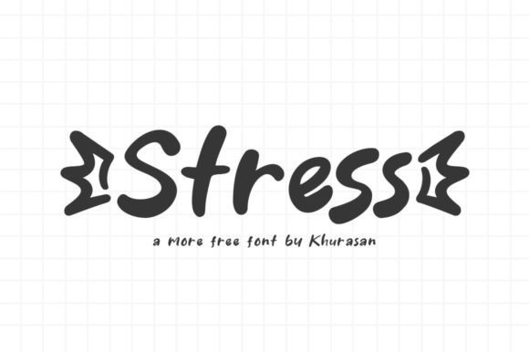 Stress: The Modern Display Font for Scroll-Stopping Campaigns