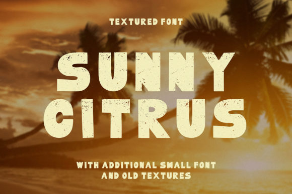 Sunny Citrus: The Bold Typeface That Elevates Small Business Branding