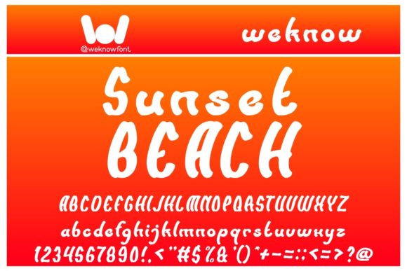 Sunset Beach: The Display Typeface That Elevates Summer Campaigns
