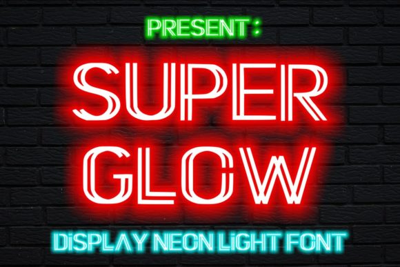 Super Glow: The Perfect Display Font for Handmade Creations