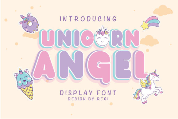 Unicorn Angel: The Premium Display Font for Scroll-Stopping Campaigns