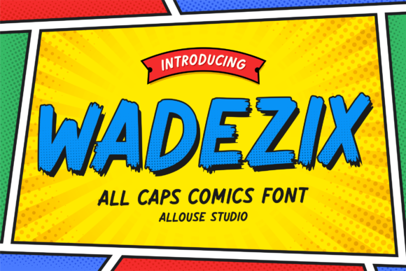 Wadezix: The Retro Display Font for Handmade Crafts