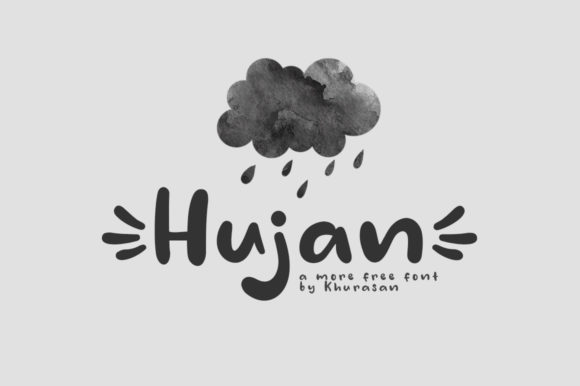 Why Hujan is the Perfect Free Display Font for Your Brand